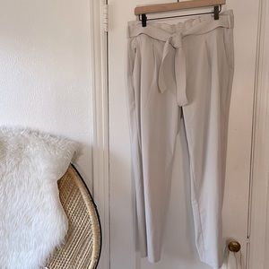 Athleta Skyline Pant in Khaki or “Abalone Grey”